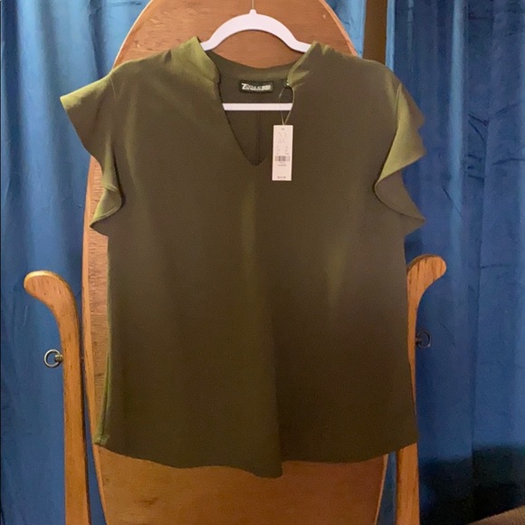Dark Olive Top